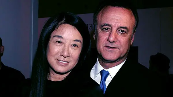 Image of Vera Wang with her ex-husband Arthur P. Becker