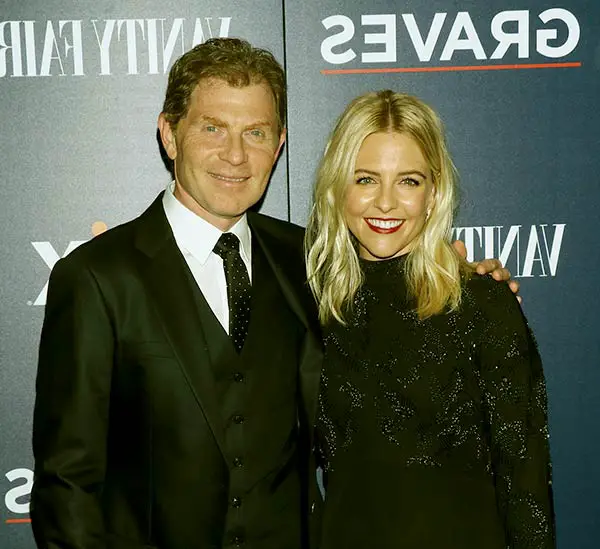 Image of Bobby Flay with his girlfriend Helene York