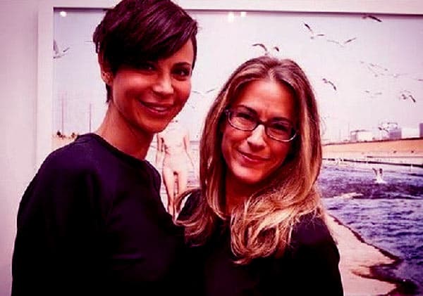 Image of Brooke Daniells with her girlfriend Catherine Bell.