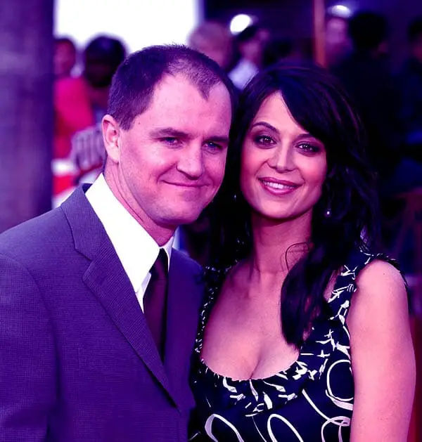 Image of Catherine Bell with her ex-husband, Adam Beason