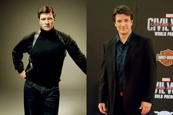 Image of Compare these two pictures Of the Rookie Actor, to see the physical changes Nathan has gone through