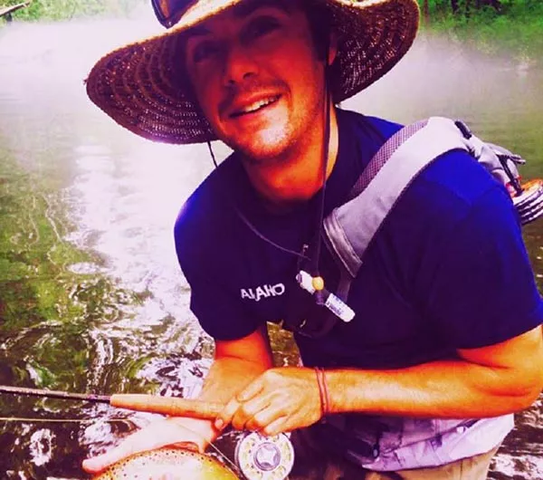 Image of Eddie Lucas Fishing