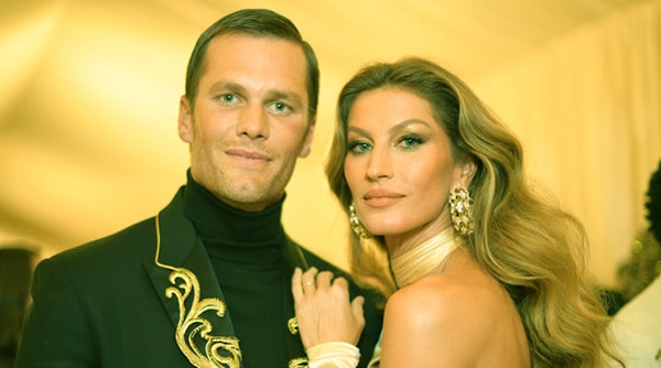 Image of Tom Brady And His Wife Gisele Bundchen