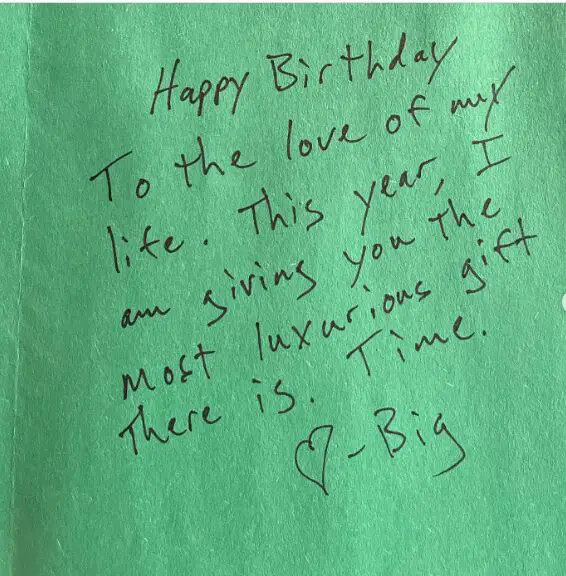 Image of Ben Gift to Erin Napier on her Birthday