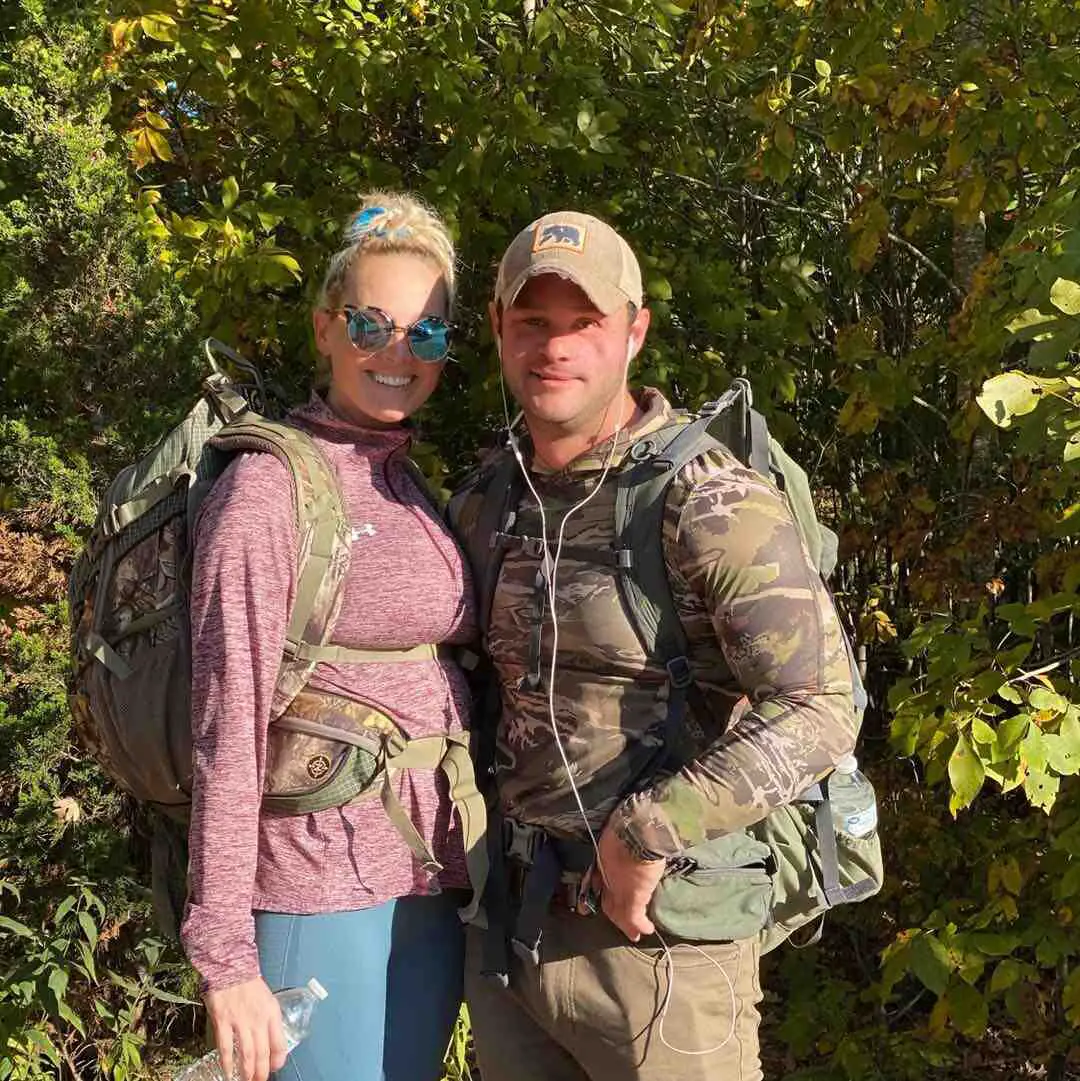 Image of Chase Looney with his wife Chelsie Lamborn Lonney