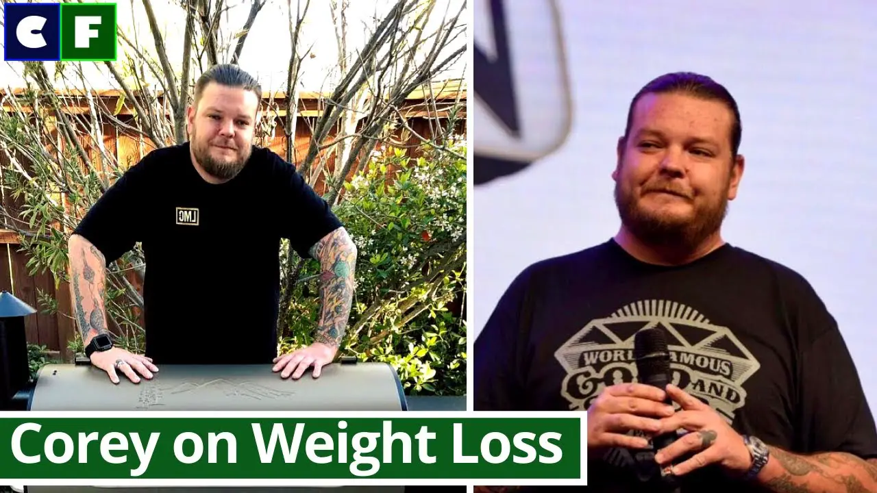 Corey Harrison weight loss after illness