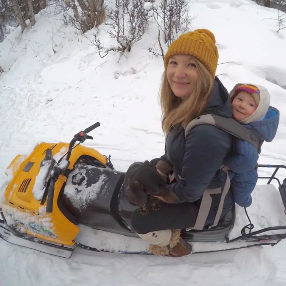 Image of Katie Raney with her son Indy Raney