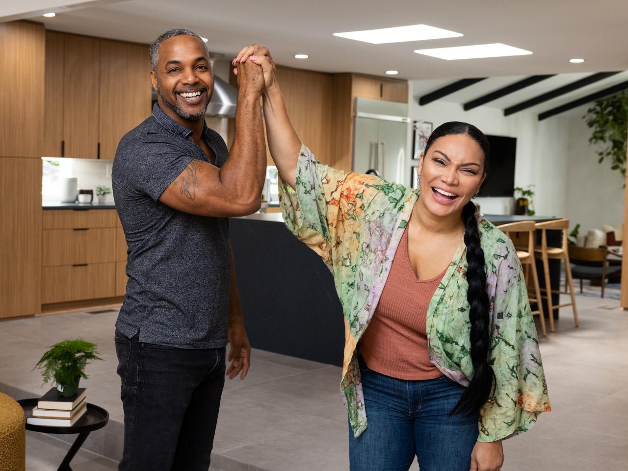 Image of Egypt Sherrod and husband Mike