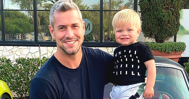 Image of Ant Anstead with his son Hudson
