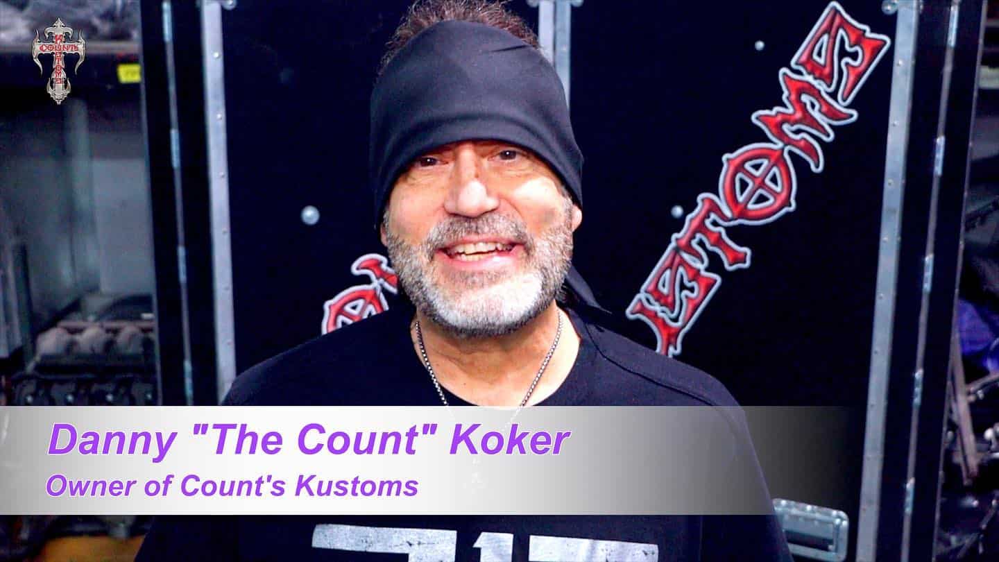 Image of Danny Koker as the owner of County's Kustoms