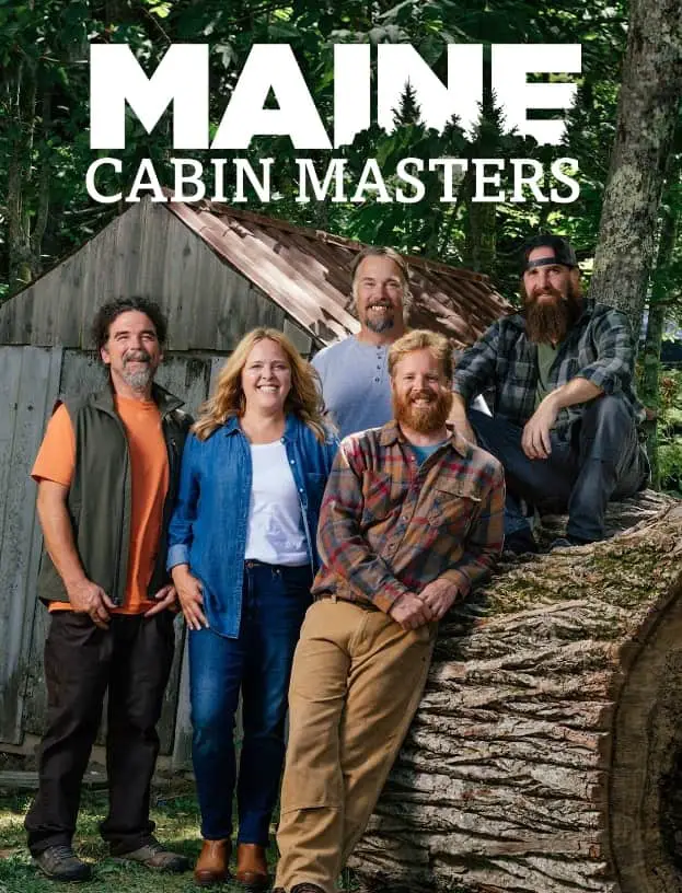 Image of the Maine Cabin Masters show and its cast members