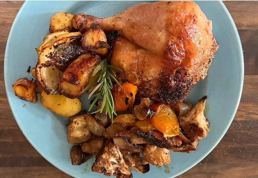 Image of a perfect roast chicken 