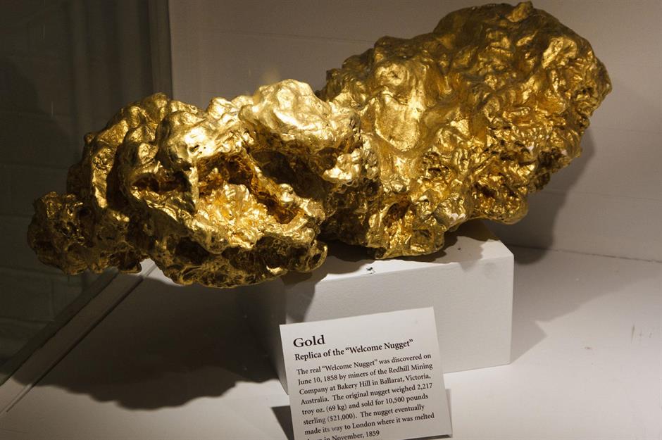 Image of Welcome Nugget, Australia gold nugget
