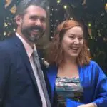 Amy Allan with her husband Rob