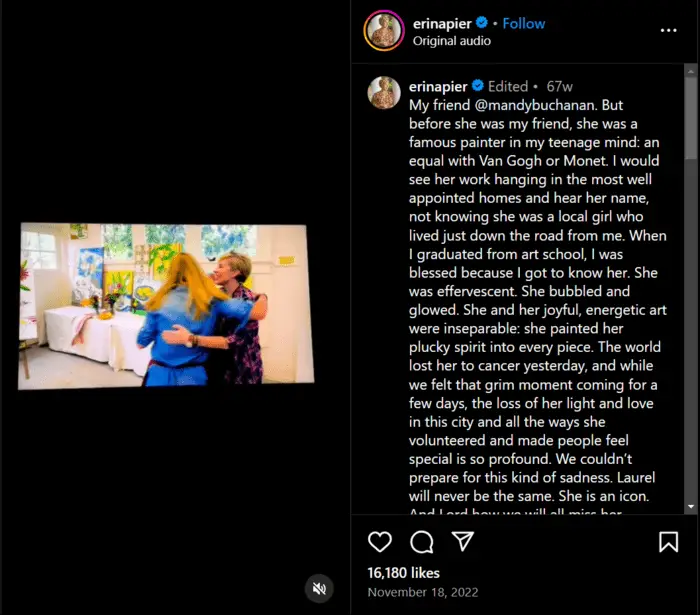 Image of Erin Napier's Posts about her friend mandy