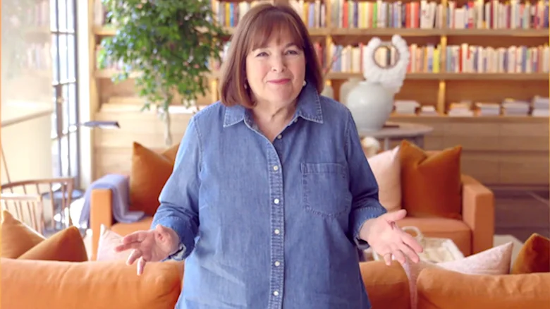 Image of Ina garten in her show