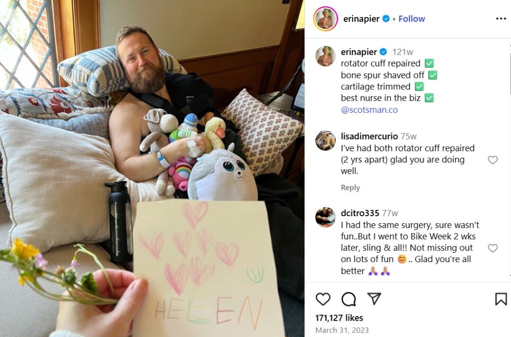 Image of Erin Napier Shares Her Husband Ben was Injured back in 2023 too