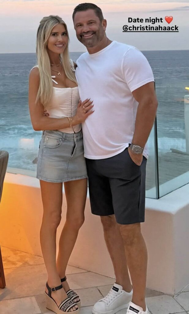 Image of Christina Haack with her now boyfriend Christopher Larocca