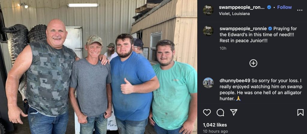 Image of Ronnie Adams tributes to his co star death - RIP Junior Edward