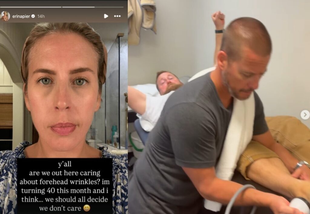 Image of Erin Napier reveals heartbreaking update on husband Ben's injury