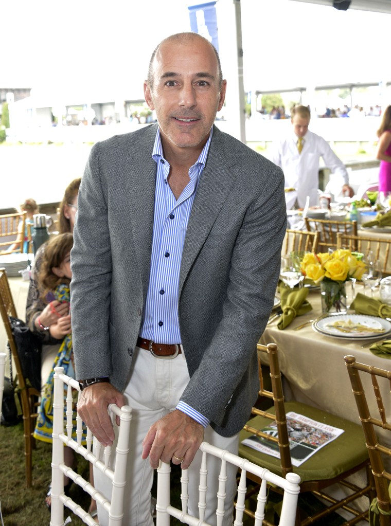 Matt Lauer Lauer tells a photographer in NYC he 'couldn't be happier' off-television, dismissing comeback rumors.